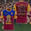 Brisbane Lions AFL 2024 Champions 3D T-Shirt