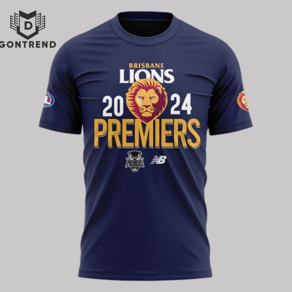 Brisbane Lions – We Did It 2024 Afl Premiers 3D T-Shirt