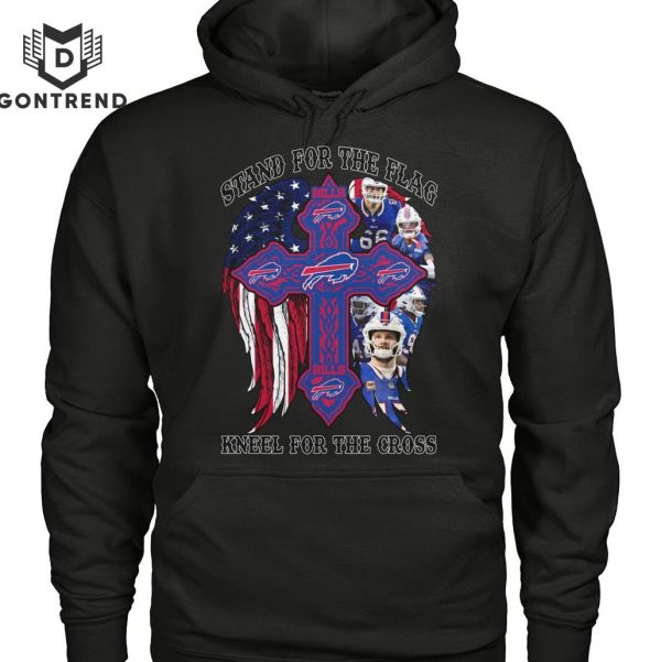 Buffalo Bills Stand For The Flag Kneel For The Cross Unisex T-Shirt