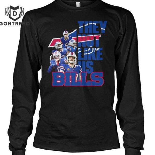 Buffalo Bills They Not Like Us Unisex T-Shirt