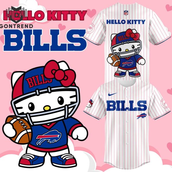 Buffalo Bills x Hello Kitty 2024 Baseball Jersey