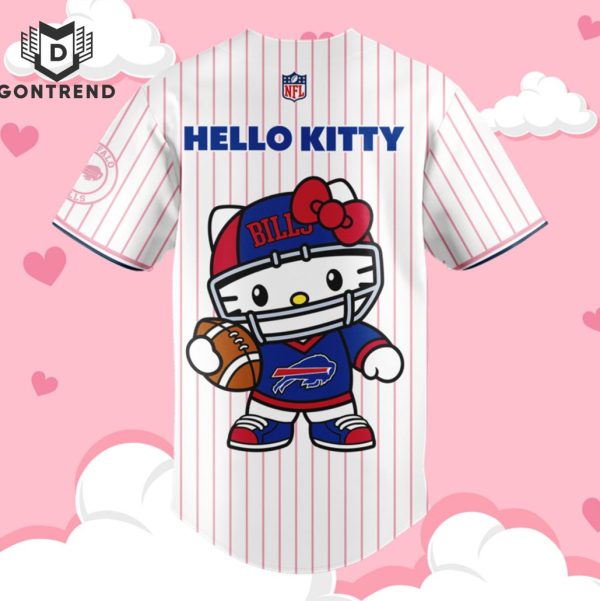 Buffalo Bills x Hello Kitty 2024 Baseball Jersey