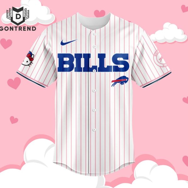 Buffalo Bills x Hello Kitty 2024 Baseball Jersey