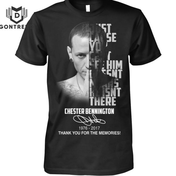 Chester Bennington 1976-2017 Signature Thank You For The Memories Unisex T-Shirt