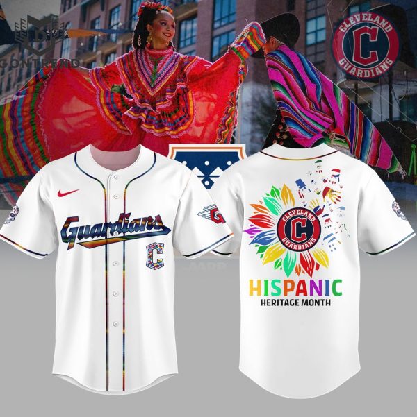 Cleveland Guardians Hispanic Heritage Month Baseball Jersey