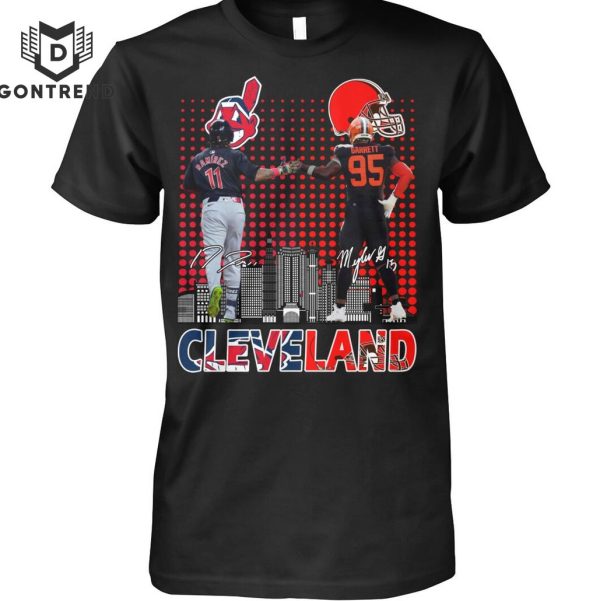 Cleveland Guardians x Cleveland Browns Signature Unisex T-Shirt