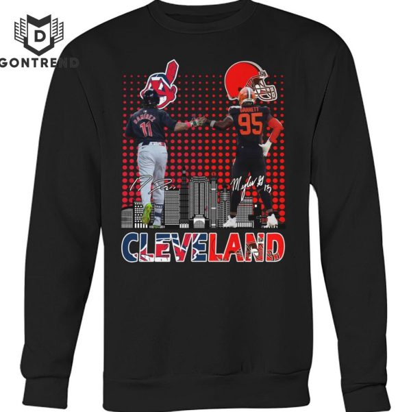 Cleveland Guardians x Cleveland Browns Signature Unisex T-Shirt