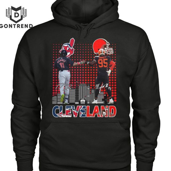 Cleveland Guardians x Cleveland Browns Signature Unisex T-Shirt