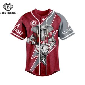 Alabama Crimson Tide – I Am A Die Hard  Alabama Fan Baseball Jersey