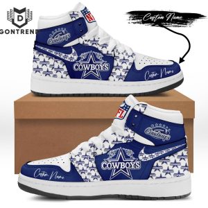 Personalized Dallas Cowboys Air Jordan 1 High Top