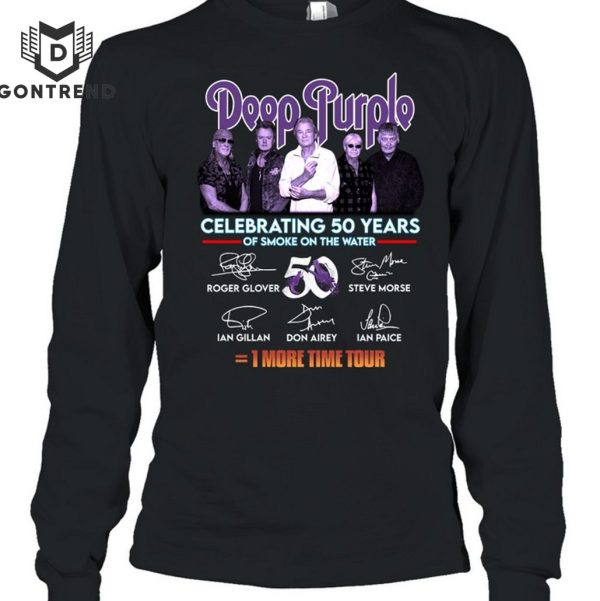 Deep Purple One More Time Tour  – Celebrating 50 Years Signature Unisex T-Shirt