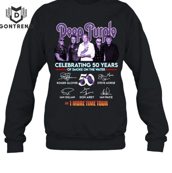 Deep Purple One More Time Tour  – Celebrating 50 Years Signature Unisex T-Shirt