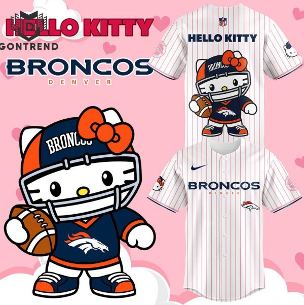 Denver Broncos x Hello Kitty 2024 Baseball Jersey