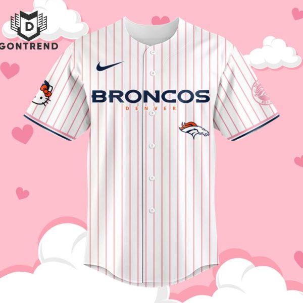 Denver Broncos x Hello Kitty 2024 Baseball Jersey