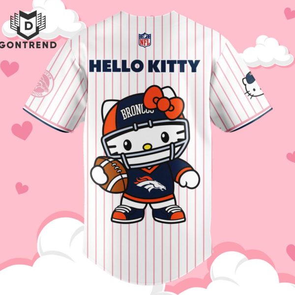 Denver Broncos x Hello Kitty 2024 Baseball Jersey