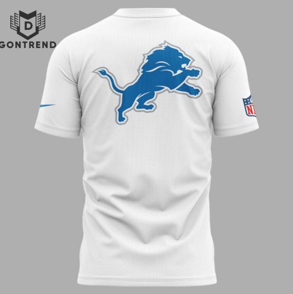 Detroit Lions 2024 Design 3D T-Shirt – White