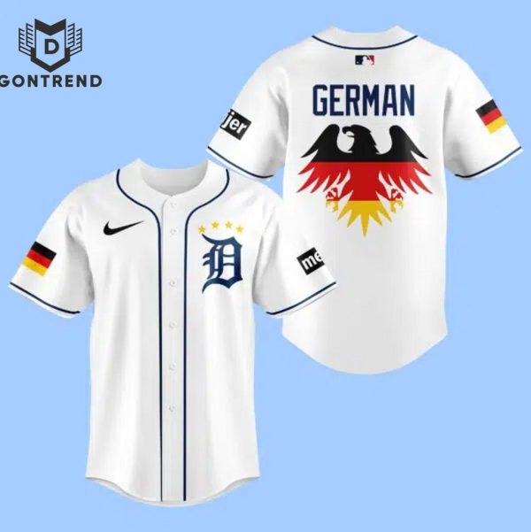 Detroit Tigers 2024 German Heritage Baseball Jersey