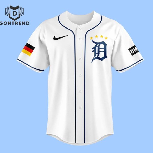 Detroit Tigers 2024 German Heritage Baseball Jersey