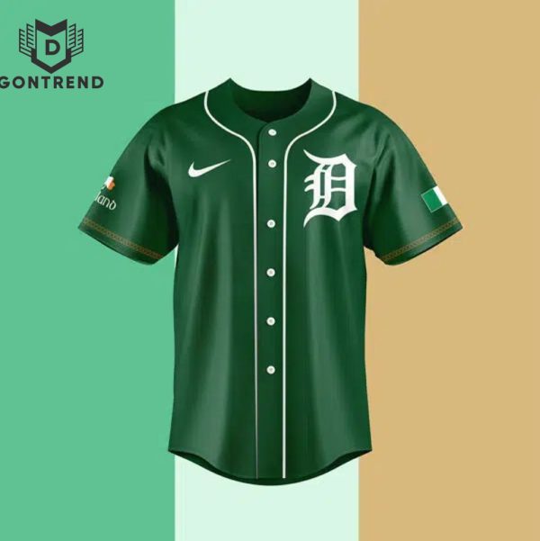 Detroit Tigers 2024 Irish Heritage Baseball Jersey