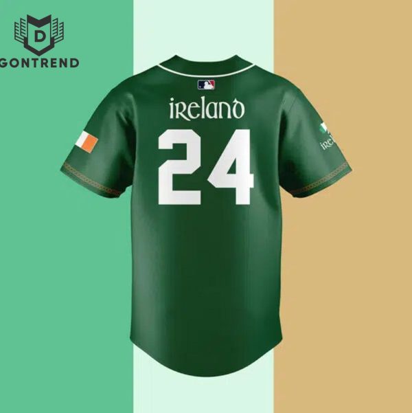 Detroit Tigers 2024 Irish Heritage Baseball Jersey