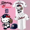 Detroit Tigers x Hello Kitty 2024 Baseball Jersey – Pink