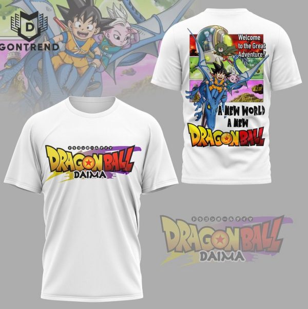 Dragonball Daima – A New World A New Dragonball 3D T-Shirt