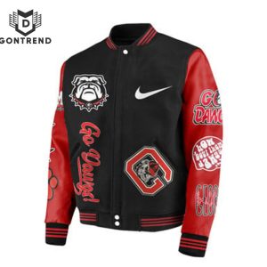 Georgia Bulldogs Sic Em Dawgs Baseball Jacket