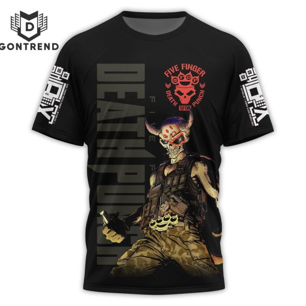 Five Finger Death Punch Back For More 3D T-Shirt