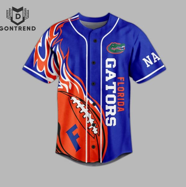 Florida Gators Fear The Chomp Baseball Jersey