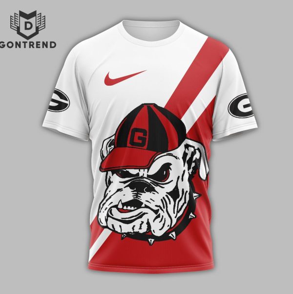 Georgia Bulldogs Football Go Dawgs 3D T-Shirt