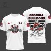 Georgia Bulldogs Football Go Dawgs Dawgs On Top 3D T-Shirt