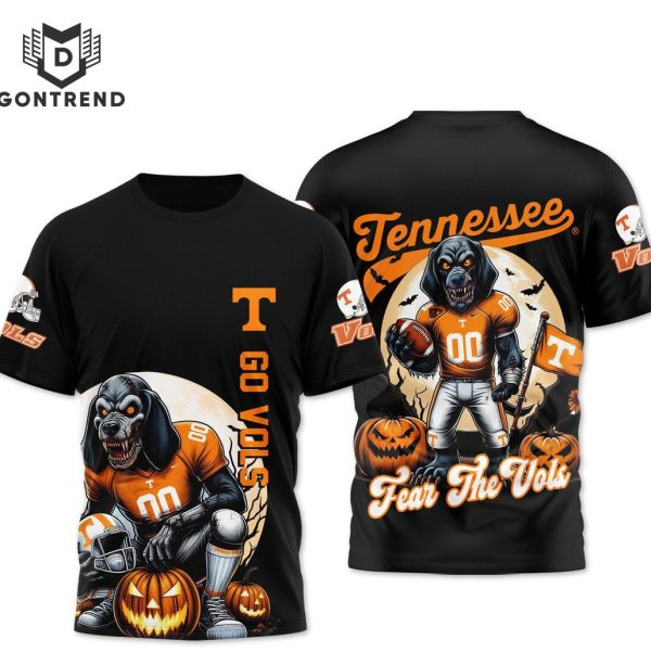 Go Vols Tennessee Volunteers  Fear The Vols 3D T-Shirt