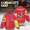 2024 Kansas City Chiefs Black x Red Baseabll Jacket