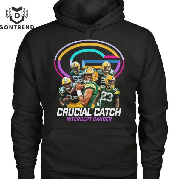 Green Bay Packers Crucial Catch Intercept Cancer Unisex T-Shirt