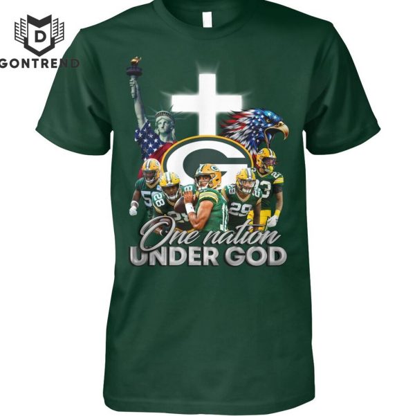 Green Bay Packers One Nation Under God Unisex T-Shirt