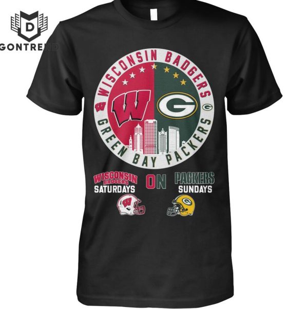 Green Bay Packers x Wisconsin Badgers T-Shirt