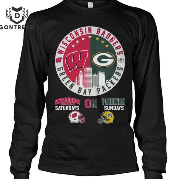 Green Bay Packers x Wisconsin Badgers T-Shirt