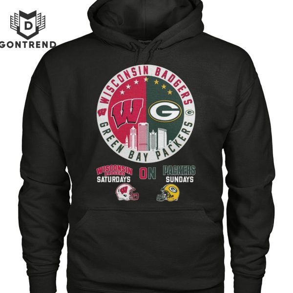 Green Bay Packers x Wisconsin Badgers T-Shirt