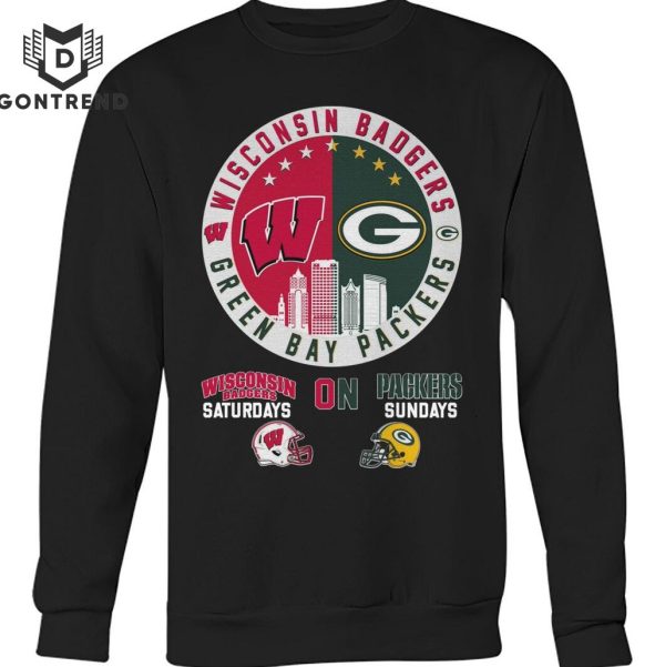 Green Bay Packers x Wisconsin Badgers T-Shirt