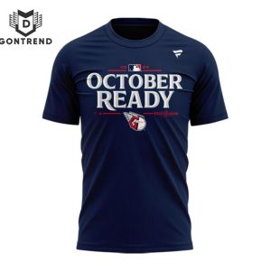 2024 October Ready Cleveland Guardians Postseason 3D T-Shirt