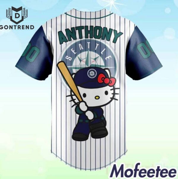 Hello Kitty x Seattle Mariners Baseball Jersey