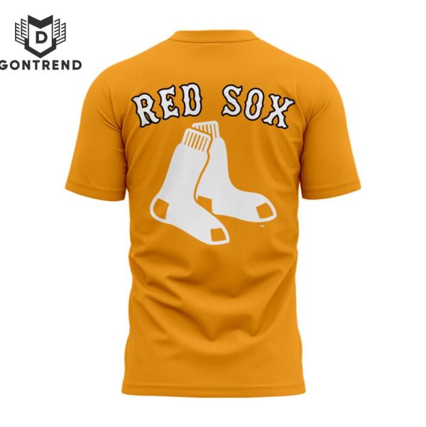 Honoring Childhood Cancer Awareness Month x Boston Red Sox 3D T-Shirt