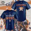 Houston Astros x American League West Champions 2024 Baseball Jersey