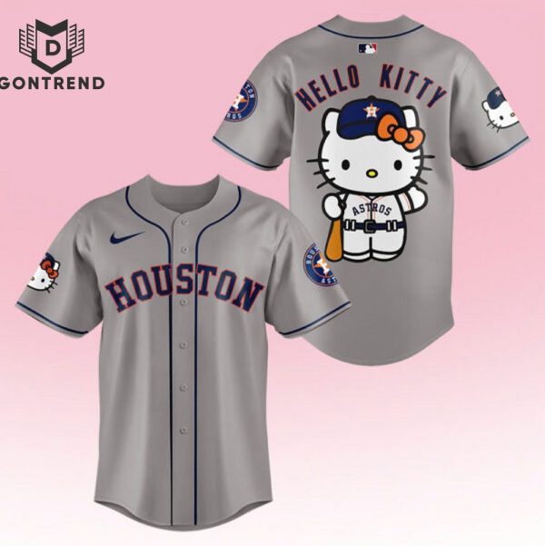 Houston Astros Hello Kitty Night 2024 Baseball Jersey