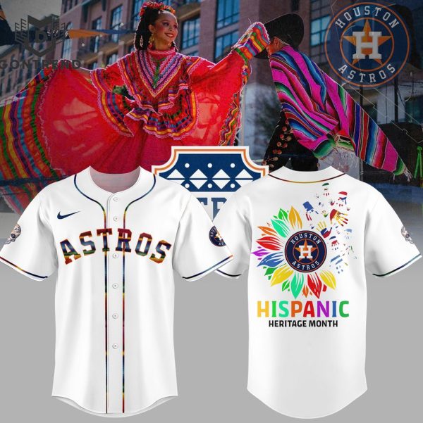 Houston Astros Hispanic Heritage Month Baseball Jersey