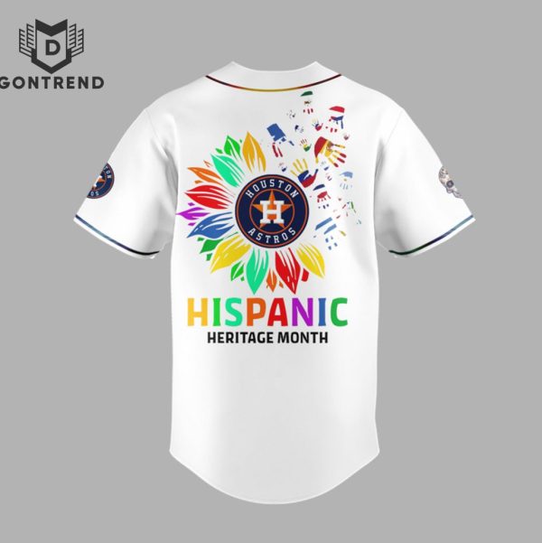 Houston Astros Hispanic Heritage Month Baseball Jersey