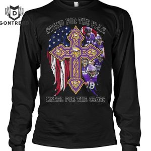 Stand For The Flag Kneel For The Cross Minnesota Vikings Unisex T-Shirt