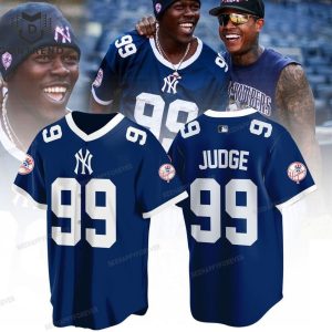 New York Yankees Judge 99 Baseball Jersey