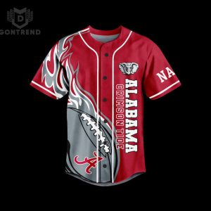 Personalized Roll Tide – Alabama Crimson Tide Baseball Jersey