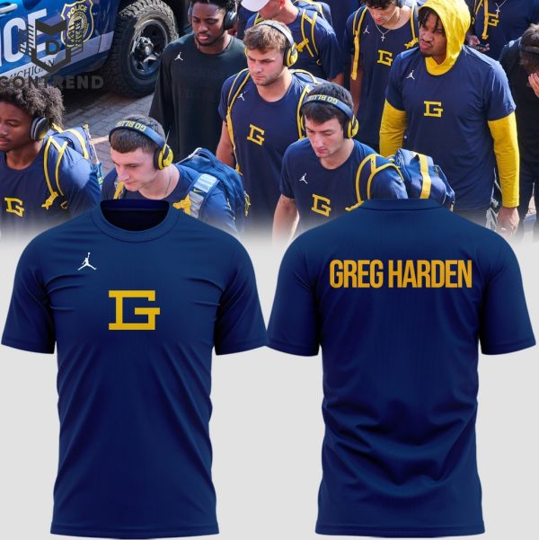 In Memory Greg Harden Michigan Wolverines 3D T-Shirt